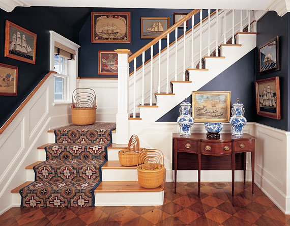 Lifestyle: A Sailor's Life for Me; Maritime Artifacts and Antiques in a Nantucket Home by Betsy Tyler