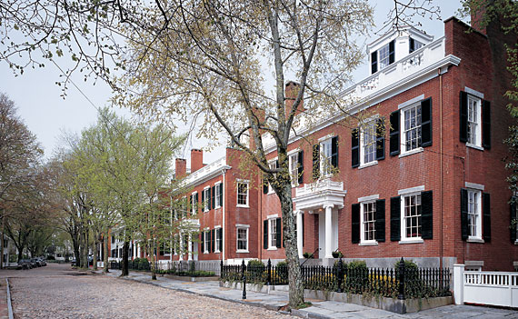 The East Brick, Nantucket by Brian Pfeiffer