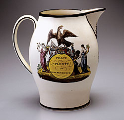 Peace, Plenty, and Independence: Selections from a Collection of English Ceramics made for the American Market, 1770-1820 by Ronald W. Fuchs II