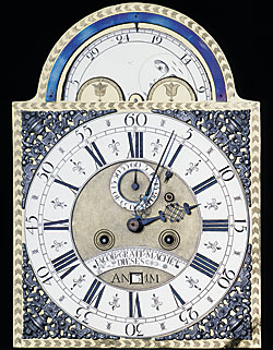 AntiquesAndFineArt Clock face and works, Jacob Graff