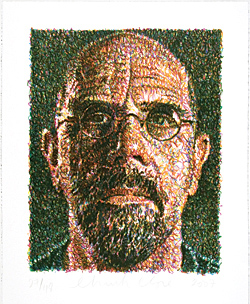 The latest release from the highly successful List Print and Poster Program is a stunning self-portrait by art star Chuck Close (b. 1940). Great Impressions at Lincoln Center: A New Gallery and Major Printmaking are Part of a Renaissance of Visual Art by Charles A. Riley II