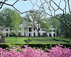 Click Here for Enlarged Version Exterior of Bayou Bend. Photography by Rick Gardner.