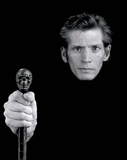 Robert Mapplethorpe (1946–1989) Self-Portrait, 1988 Gelatin silver print, 24 x 20 inches Robert Mapplethorpe Foundation, New York City