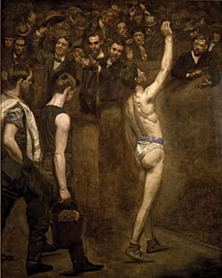 Thomas Cowperthwaite Eakins (1844–1916) Salutat, 1898 Oil on canvas, 50 x 40 inches Addison Gallery of American Art, Phillips Academy, Andover, Massachusetts Gift of an anonymous donor