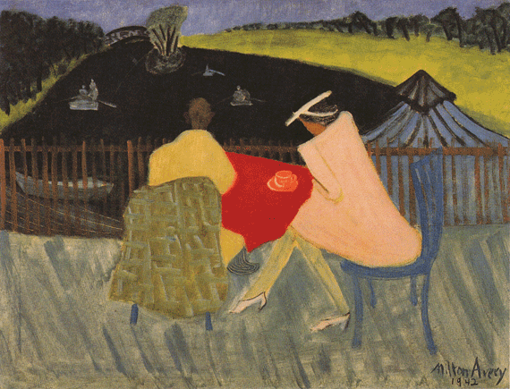 Fig. 8: Milton Avery (1893–1965) Clover Leaf Park, 1942 Oil on canvas, 36 x 28 inches Permanent Collection of the Neuberger Museum of Art, Purchase College, State University of New York; Gift of Roy R. Neuberger