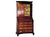 Delaware Valley Cherry Chippendale Secretary/Desk