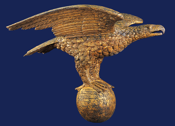 Architectural Gilded Eagle