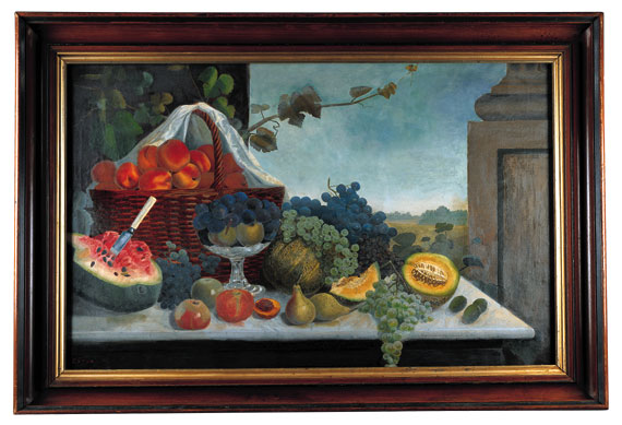 Large Still Life with Melon