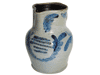 Stoneware Salt Glazed Advertising Pitcher