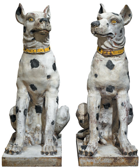 Pair of Great Danes