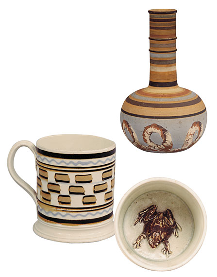Rare 19th Century English Mochaware