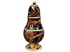 Combed Marbleized Mochaware Pepper Pot