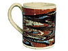 Combed Marbleized Mochaware Mug