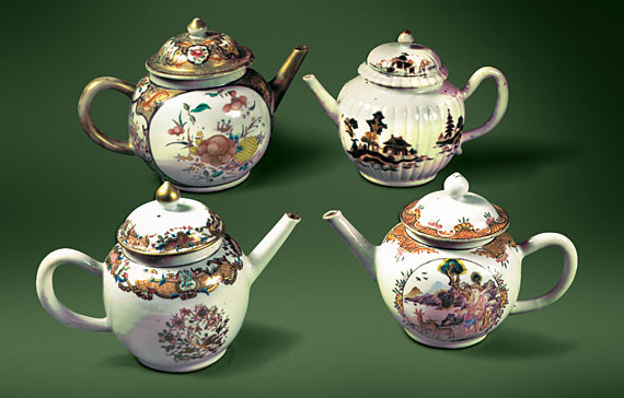 Chinese Export Porcelain Teapots