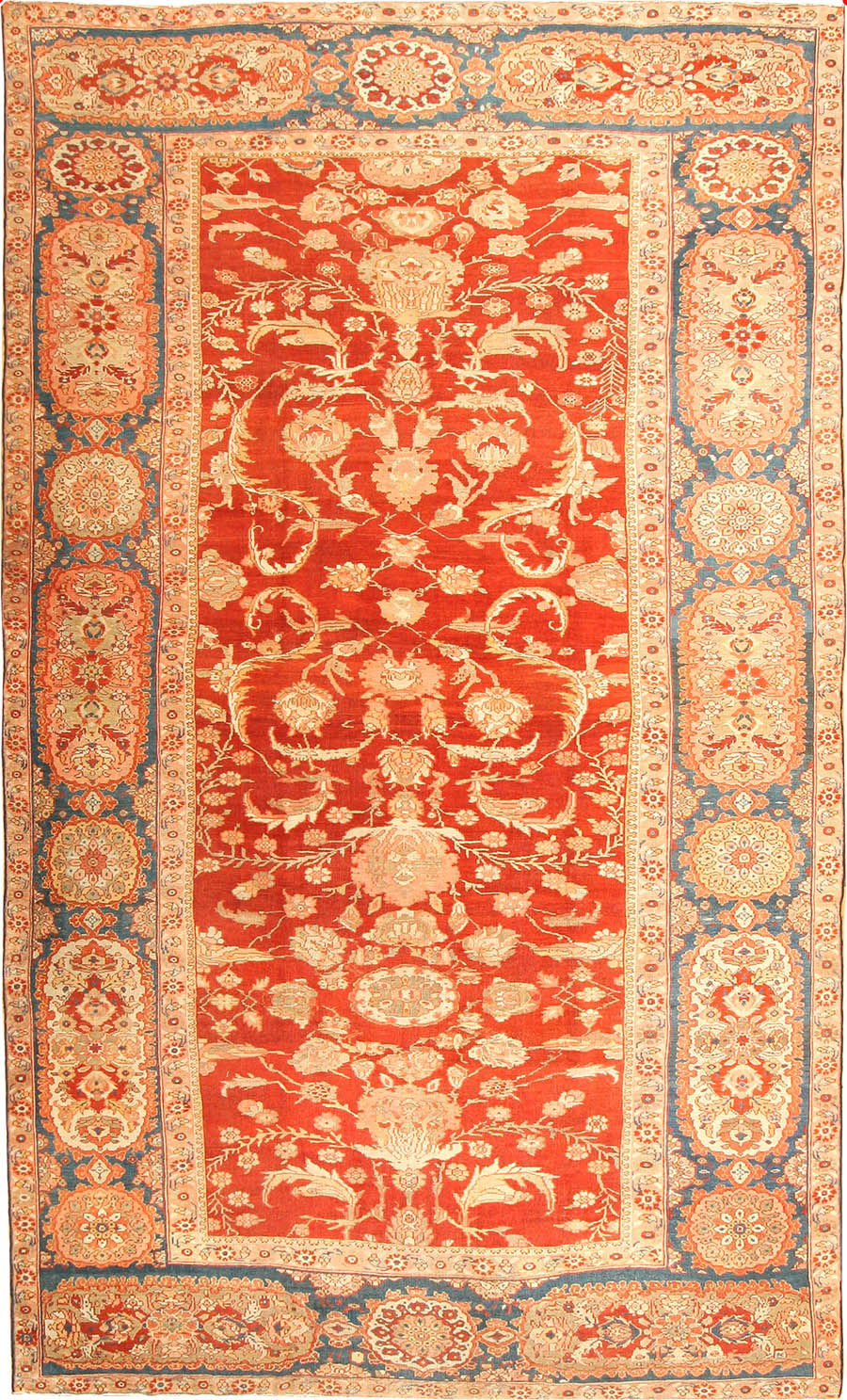 Antique Sultanabad Persian Rug