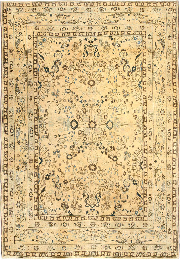 Antique Persian Khorassan Carpet