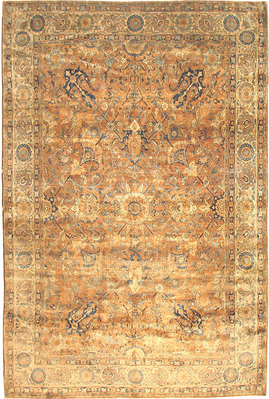 Antique Persian Kerman Rug