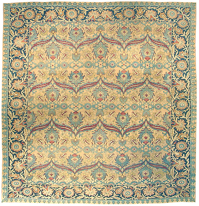 Antique Persian Kerman Carpet