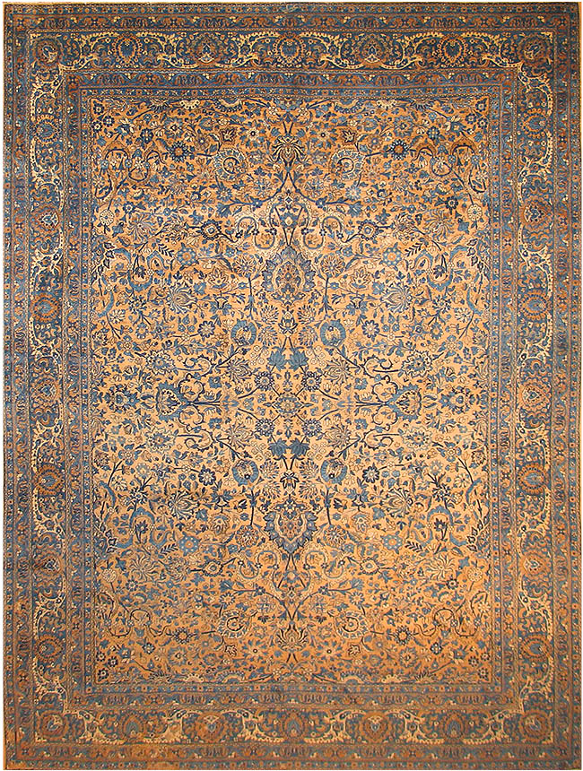 Antique Persian Kerman Carpet