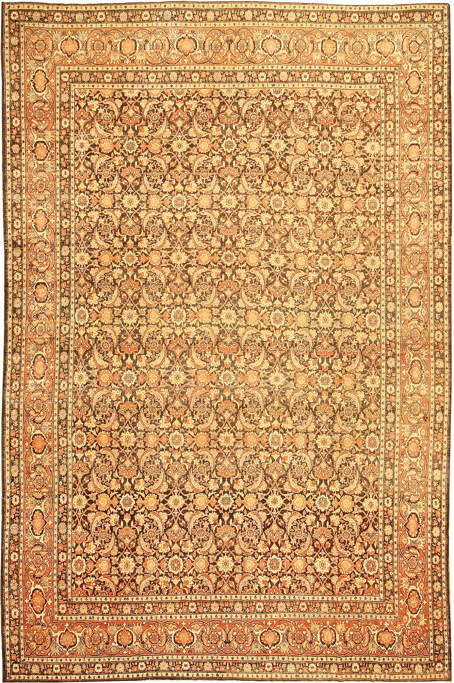 Antique Persian Kerman Carpet