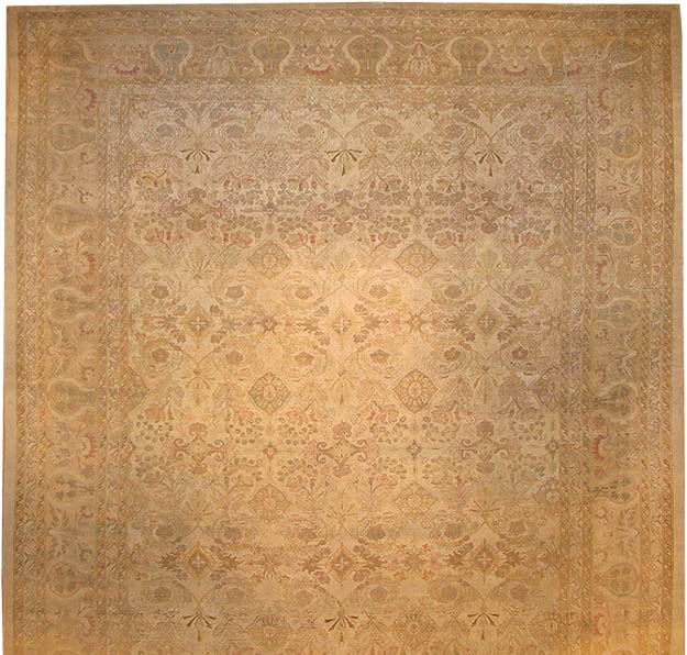 Antique Oriental Amritsar Carpet