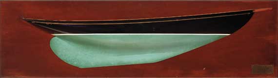 Very Fine and Rare Half-Model of MALABAR V