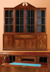 Rare Hepplewhite Breakfront Bookcase