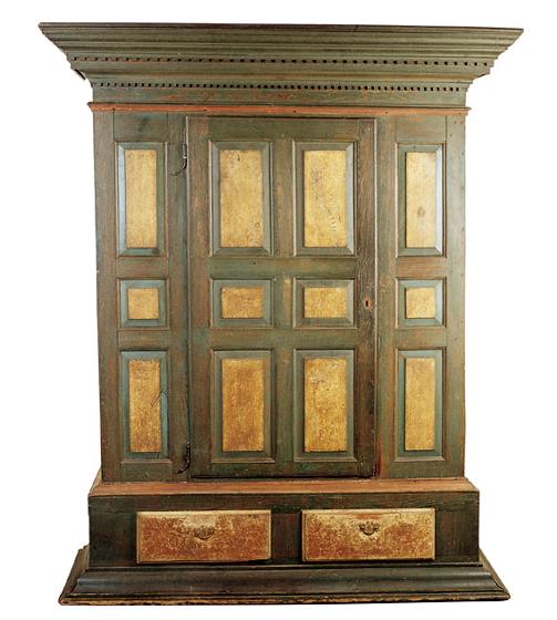 18th Century Paint Decorated Kas