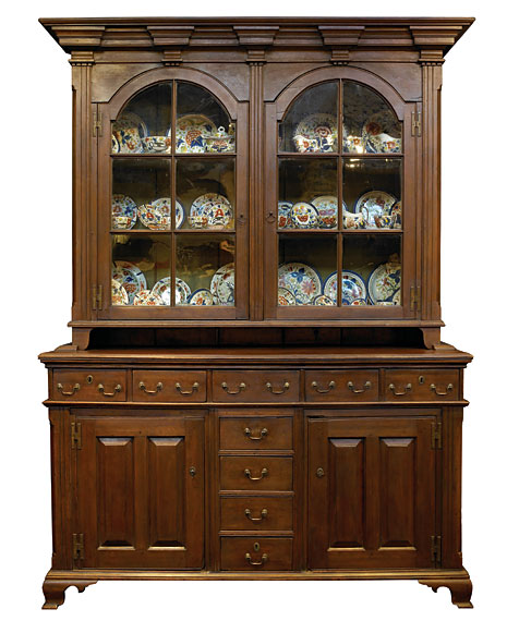 Chippendale Two-Part Dutch Cupboard