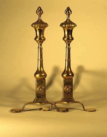 Superb Rhode Island Andirons