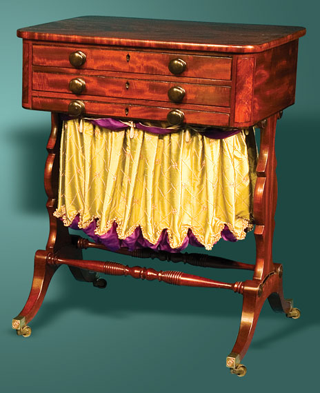 Boston Regency Sewing Table