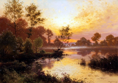 A Lakeside Landscape