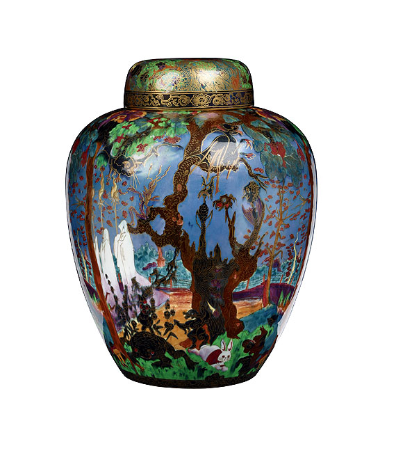 An Important Wedgwood Fairyland Lustre Malfrey Pot