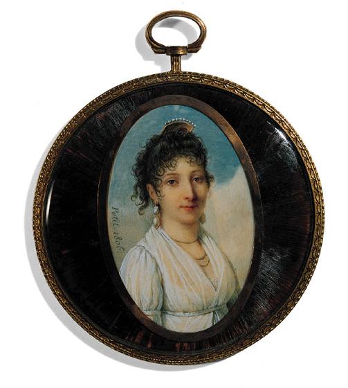 Portrait Miniature of a Lady