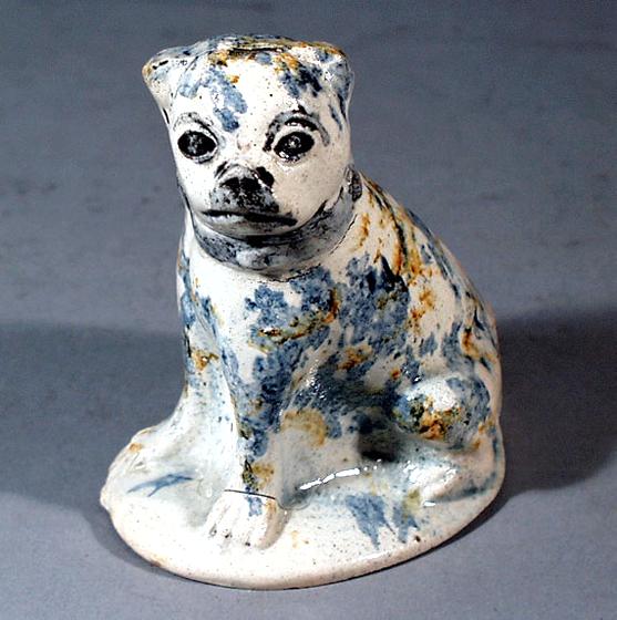 Rare English Pottery Dog