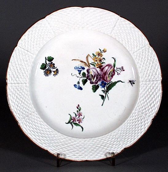 French Porcelain Plate