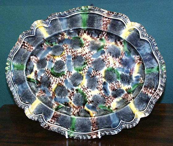 Whieldon Oval Dish