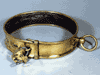 Georgian Brass Dog Collar