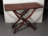 British Mahogany Folding Coaching Table