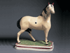 Large English Pearlware Stallion