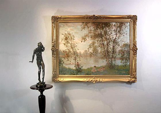 Harriet W. Frishmuth-<i>Playdays</i>-Bronze