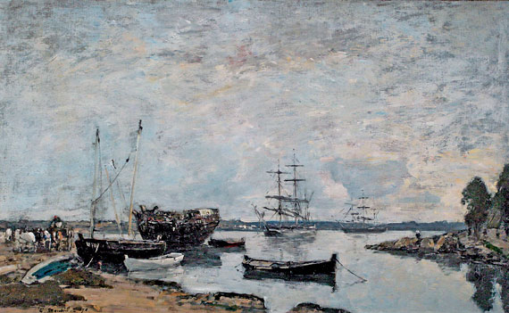 <i>Trois Masts Dans La Rade...</i>