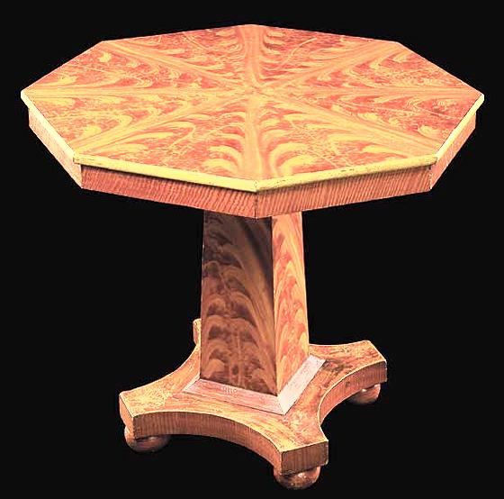 Vibrant Paint-Decorated Table