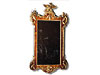 English Walnut and Parcel Gilt Mirror