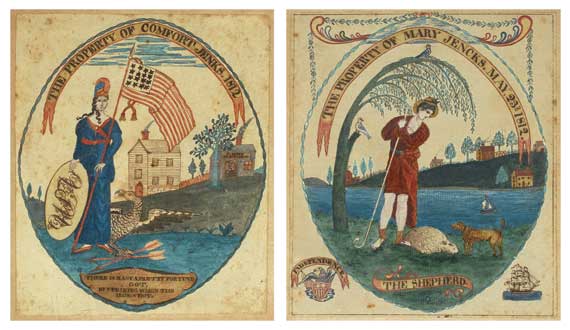 A Pair of Allegorical Landscapes