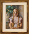 Frances in Braids (the artist's grandaughter)