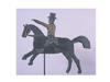 Horse and Rider Weathervane