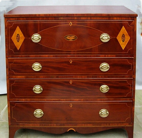 Hepplewhite Inlaid Chest - Michael Allison School
