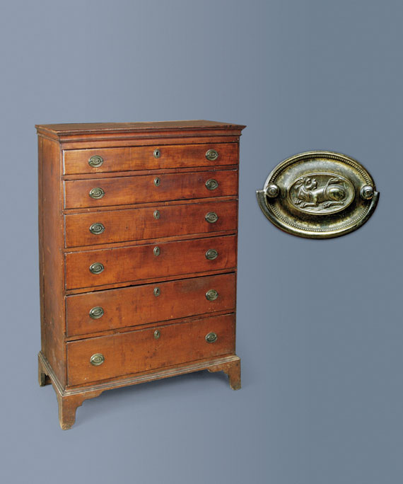 Chippendale Tall Chest