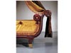 Important Carved Mahogany Sleigh Bed